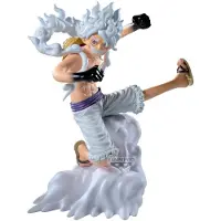 Banpresto One Piece Senkozekkei PVC-figuur, Monkey D. Ruffy, 15 cm