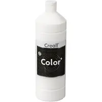 Creall verf fles 500 ml wit - kinderverf voor knutselen en schilderen.