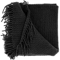 Unique living - Plaid Kos Black - 127x152cm