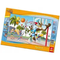 Trefl Puzzel met Frame - Bugs Bunny Basketball 15 stukjes