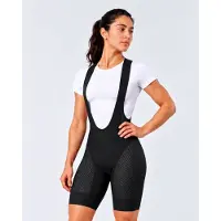 Rocky Fietsbroek Dames Met Zeem Kort - Fietsbroek - Wielrenbroek - Wielerbroek - Mountainbike - Bibshort - Fietskleding - Koersbroek - Bretels - Dames - Maat M
