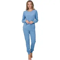 Pastunette Terry dames pyjama blauw | Maat 42
