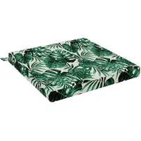 vidaXL Zitkussens SOEST 100% Polyester Bladpatroon 80 x 80 x 7 cm