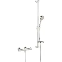 Hansa Unita renovatieset met artikelnummers 58130101 en 44150130, chroom, 1 stuk.
