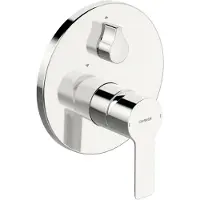 Hansa Ligna - Inbouwkraan voor 2 uitgangen, chroom 83859503