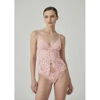 Oroblu Lacewear kanten Top - Kleur Roze - Maat S/M