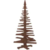 vidaXL - Houten - kerstboom - KOTKA - 180 - cm - Massief - grenenhout
