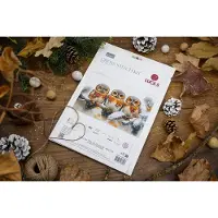 Luca S Borduurpakket - Owls in The Silence of Winter - Uilen in de stilte van de Winter - BU5077