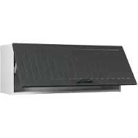 Vicco Hangkast Fame-Line, Donkergrijs/Wit, 100 cm