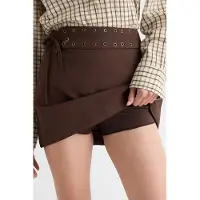 Trendyol TRENDYOLMİLLA Dames Bruin Effen Midi A-lijn Rokken