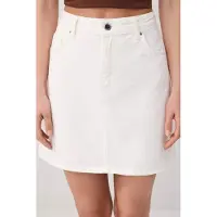 Trendyol TRENDYOLMİLLA Dames Ecru Effen Kort / Mini Rokken