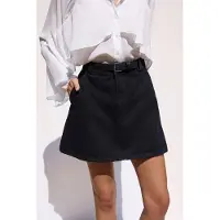 Trendyol TRENDYOLMİLLA Dames Zwart Effen Kort / Mini Kokerrok- rok Kokerrok- rok Rokken