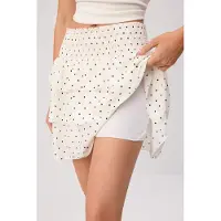 Trendyol TRENDYOLMİLLA Dames Meerkleurig Stippen Kort / Mini Skater Rokken