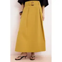 Trendyol Modest Dames Bruin Effen Maxi A-lijn Modest Rokken
