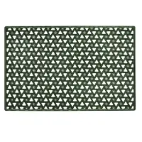 Hamat Matrix Green 49 x 75 cm - Buitenmat - Deurmat Buiten - TPE - Groen
