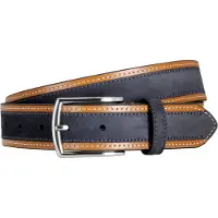 Lindenmann leren heren riem - cognac