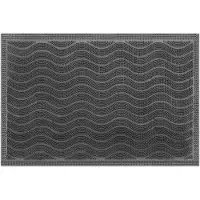 Garronda 45 x 75 cm Voetmat Rubbermat Schoonloopmat Golven GD-0261