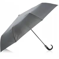Ochnik Heren Paraplu Grijs - Automatisch, Windproof, Met Hoes
