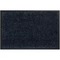 Hamat Express Denim 120 x 180 cm - Wasbare Droogloopmat - Schoonloopmat Binnen - Polyester - Vinyl - 30°C