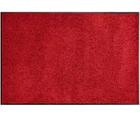 ANRO Deurmat Amigo Rood 180x60cm – Schoonloopmat Antislip Wasbaar Voordeur Hal Binnen