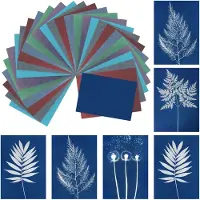 Famanu – Papier set van 12 vellen A7 voor creatieve afdrukken en kunst