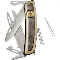 Swiza D07 R AM, KNR.0116.6520, Laminate White, Zwitsers zakmes, 7 tools