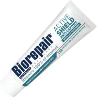 Biorepair Advanced Active Shield Tandpasta - 75 ml - Bescherming tegen Gaatjes