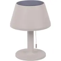 Leitmotiv Tafellamp Esfera Solar Warm Grey