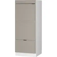 Vicco Hoge kast Fame-Line GrijsBeige/Wit 60 cm, Model 50357