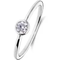 Lucardi Ring 'Statement' zilver