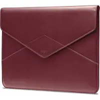 Puccini Leren Laptoptas 13,3" Borduur - Stijlvol & Beschermend
