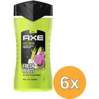 Axe 6x Showergel Epic Fresh (250 ml)