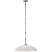 Kichler LED Hanglamp Delarosa | 1X E27 Max 60W | White & Champagne Bronze