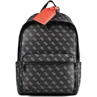 GUESS Heren Vierkante Milano rugzak zwart (OSFA), Casual, Polyurethaan HMMILOP6445