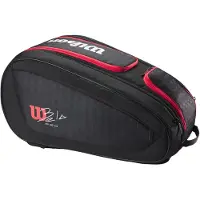 Wilson Padel Tas Bela V3 Padel Racket Bag Black / Red
