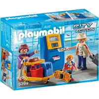 Playmobil City Action vakantiegangers aan incheckbalie 5399