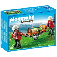 Playmobil 5430 Reddingsteam met brancard