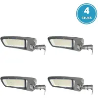 Tsong LED Straatverlichting 200W 34000lm - Koelwit 4000K - IP66 - 4 stuks - 230V