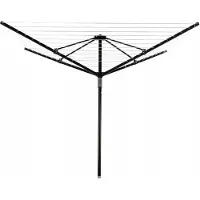 Sepio Draaibare wasrek voor de tuin, 50 meter, met 4 armen, kleur
