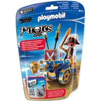 Playmobil 6164 Officier met blauw kanon