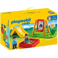 Playmobil 6785, Speeltuin, 1, 2, 3, geschikt voor kinderen vanaf 1,5 jaar, meerkleurig, plastic