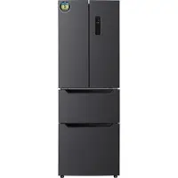 Exquisit FD436-040DGD French Door – 320 L – Koel-vriescombinatie – 39 dB – 63,5 cm breed – Metal Dark Grey