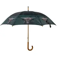 Mars & More Paraplu Schotse hooglander donker 105cm