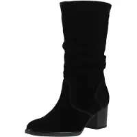 Gabor Damenschuhe Stiefel Reißverschluss Schaftstiefel Schwarz Freizeit