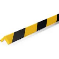 Durable 1101130 Hoekbescherming Zwart, Geel (l x b x h) 1000 x 26 x 26 mm