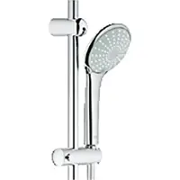 GROHE doucheset Euphoria Eco, 27225, 900 mm, slang 1750 mm, zeepbakje, chroom, 27225001