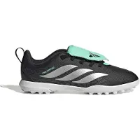 Adidas Predator Club Fold-over Tongue Elastic Laces Tf Junior Football Boots Zwart EU 33 Kinderen