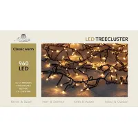 Annas collection 1,9-2,2m treecluster 12,5m/960led classic warm Anna's collection
