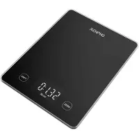 Renpho Balance nutrition connectée Calibra 1L T001 - Bluetooth - Pesée jusqu'à 10kg - Vitre noire