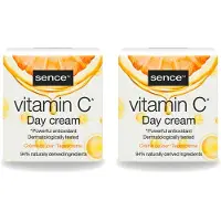 Sence 2 x - Vitamine C - Dagcrème - Stralende Huid - 50 ml - Voordeelverpakking - 2 stuks